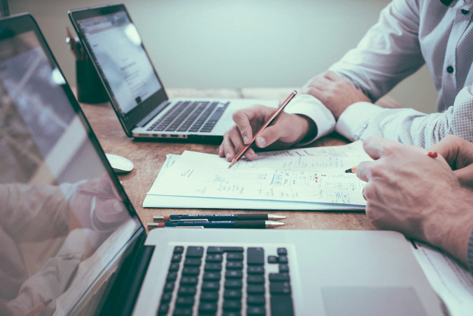 Business documents and laptop representing AI readiness assessment