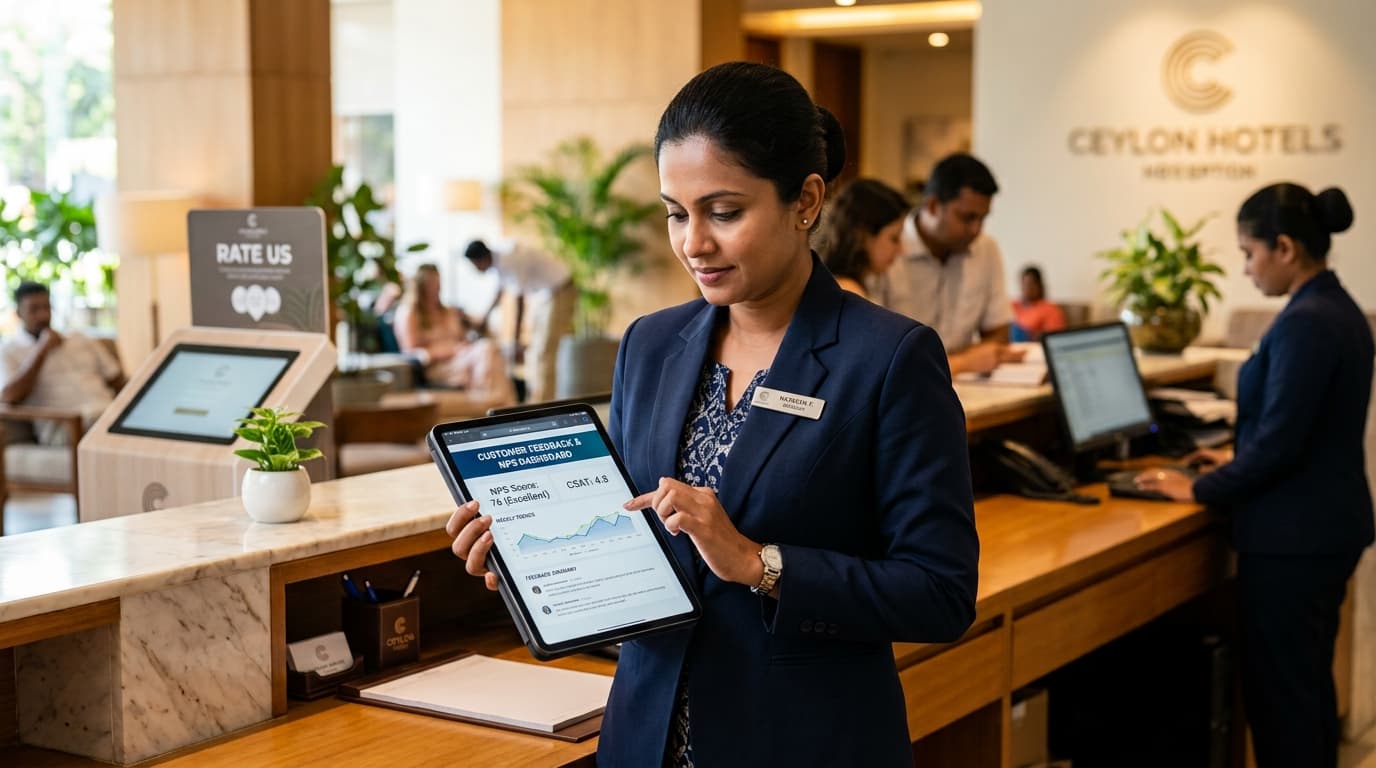 Capricon Pulse vs SurveyMonkey NPS feedback comparison for Sri Lanka