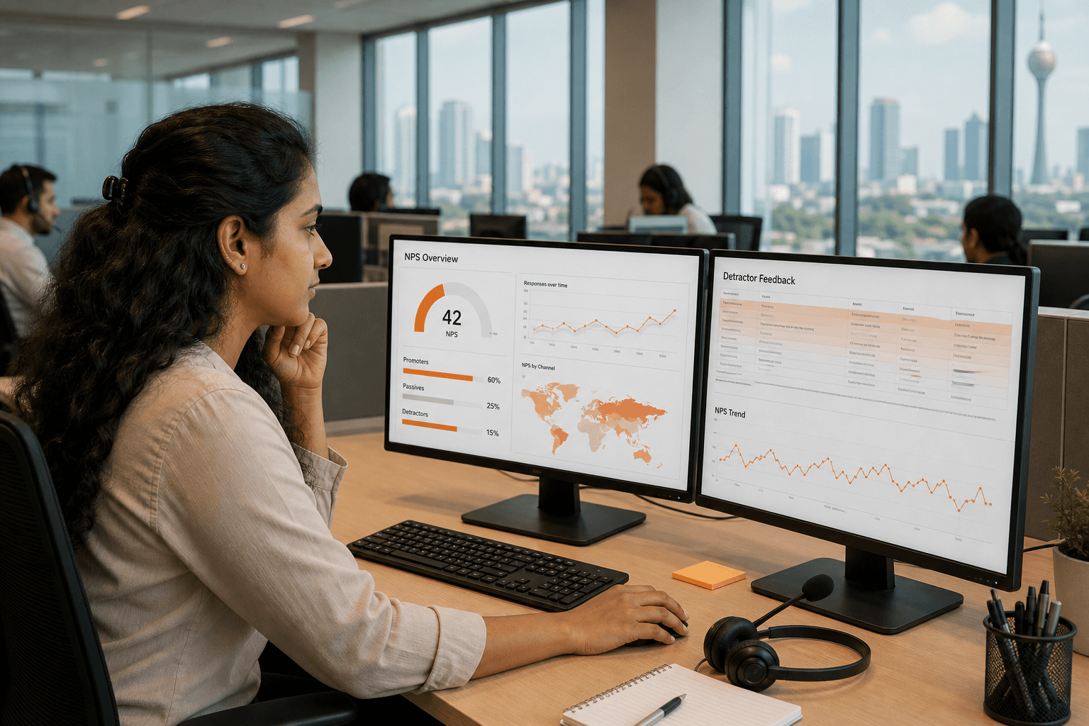 Customer feedback and survey analytics software