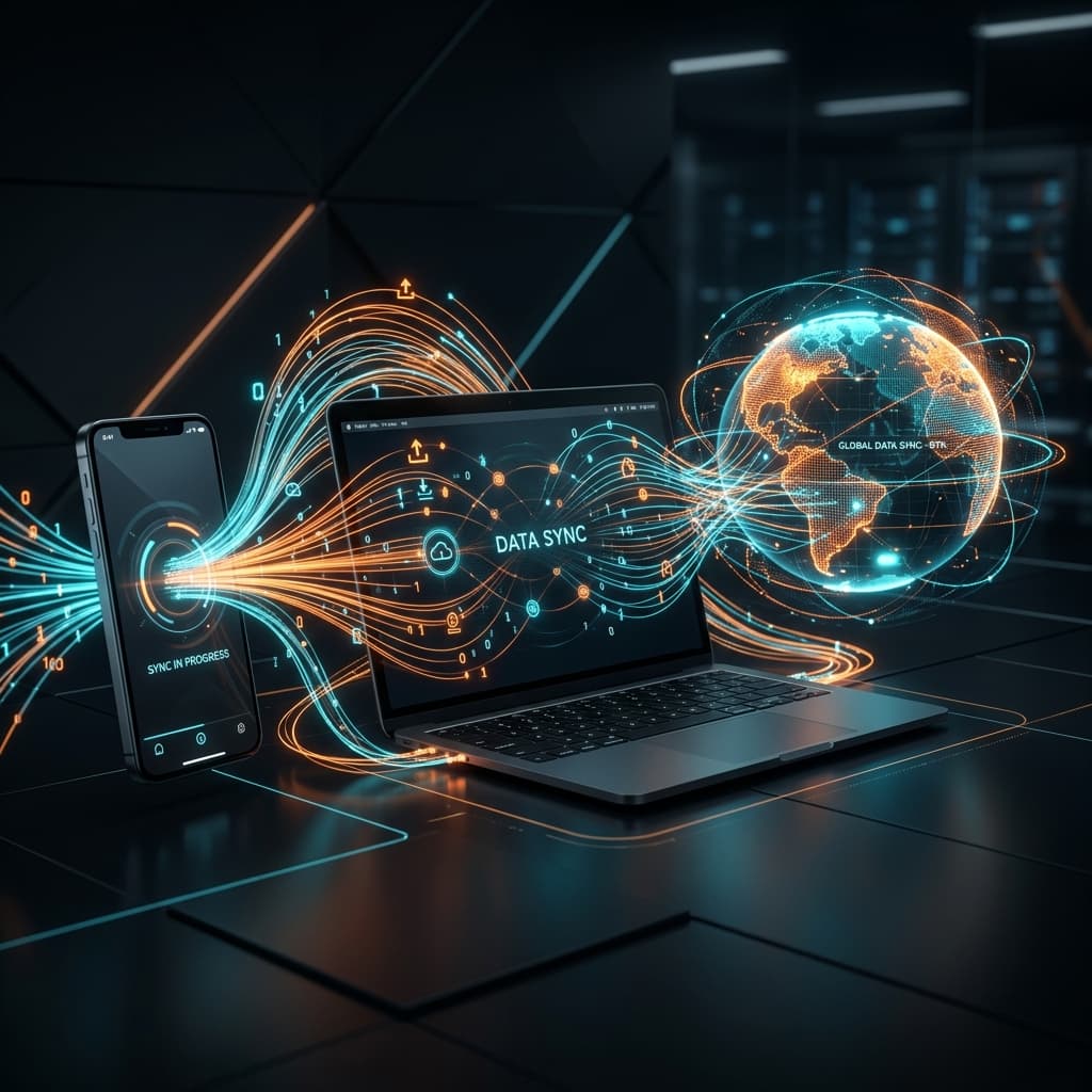 ERP omnichannel integration illustration