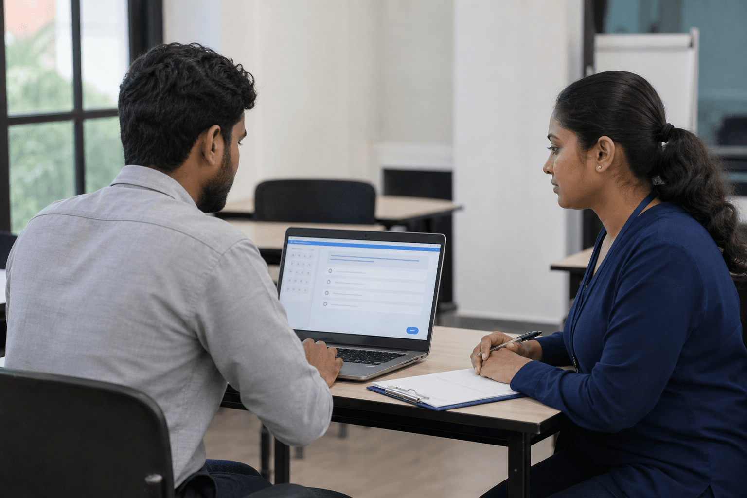 Competency assessment and training evaluation session