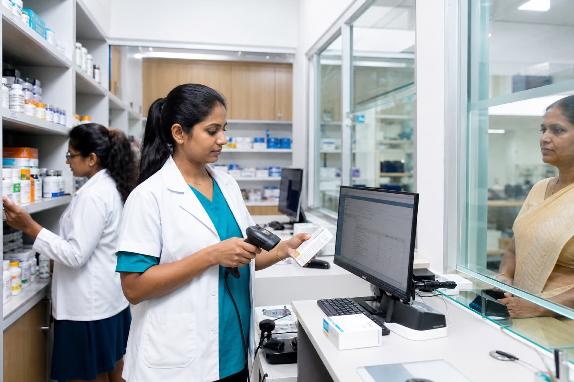 Hospital pharmacy and billing operations on Capricon Care