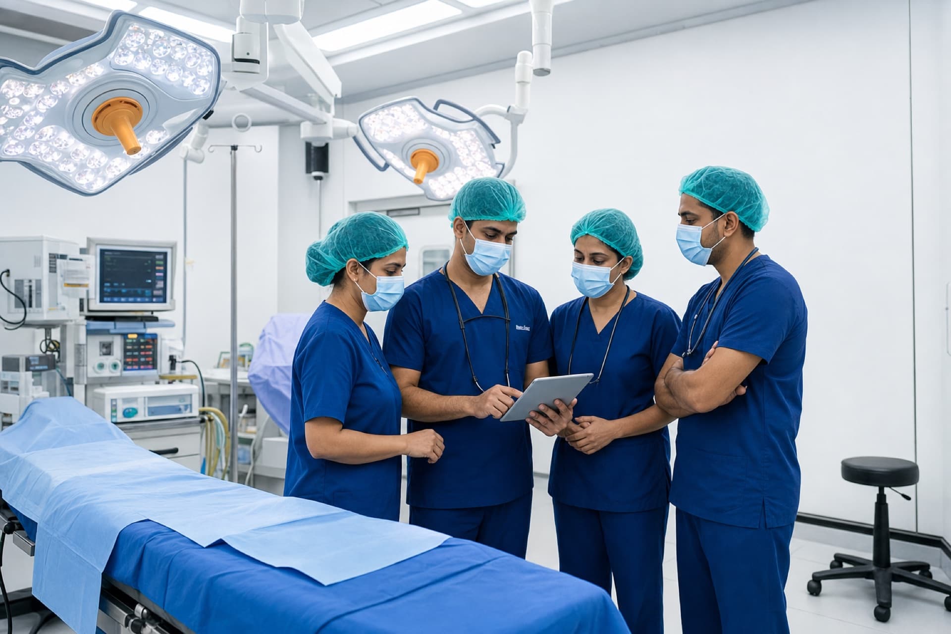 Operation theatre and surgery planning in a hospital system